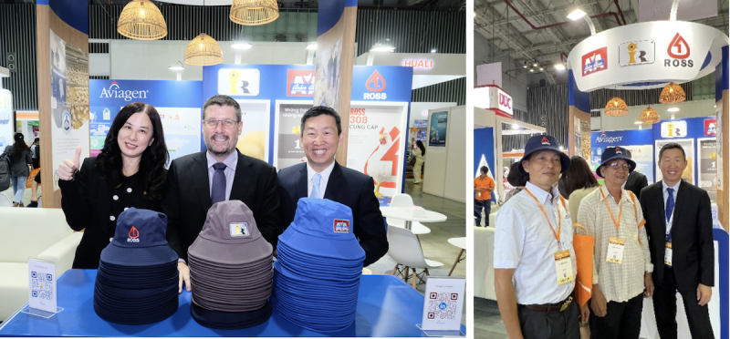 The Aviagen team and customers at VietStock