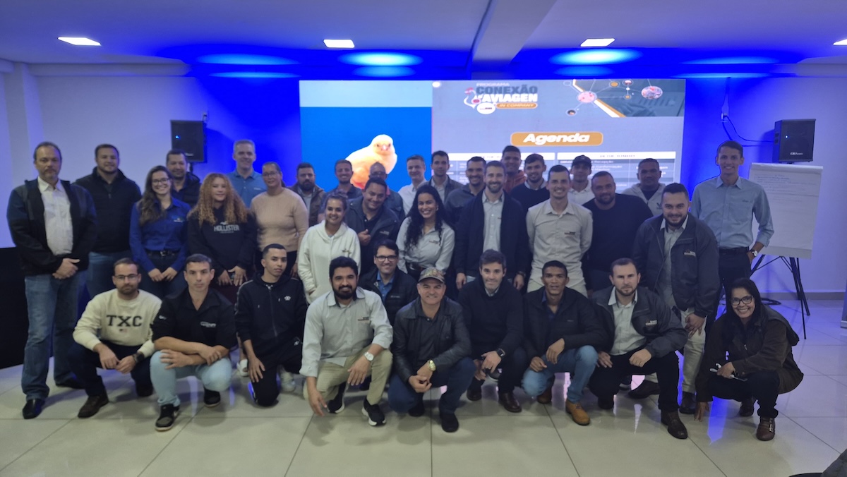 Aviagen and Granja Econômica employees 