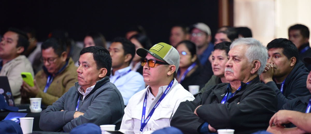Group attending Knowledge without Borders in Bolivia
