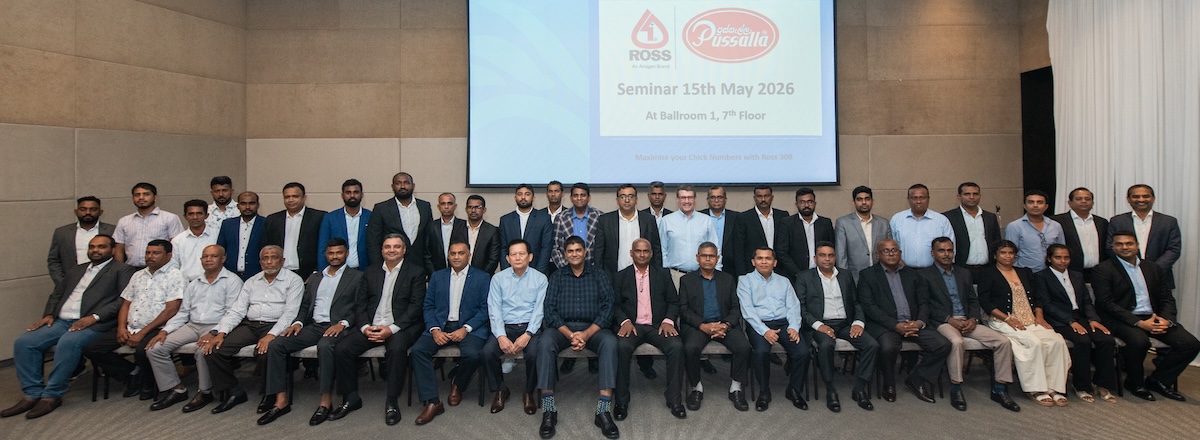 Sri Lankan poultry producers at Seminar sponsored by Pussalla &amp;amp; Ross